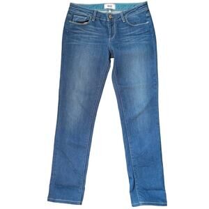 Paige Jimmy Jimmy Skinny Jeans Size‎ 27 Blue Denim Mid Rise Stretch